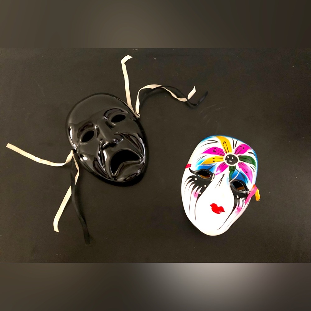 Ceramic Mask Wall Art